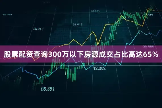 股票配资查询300万以下房源成交占比高达65%