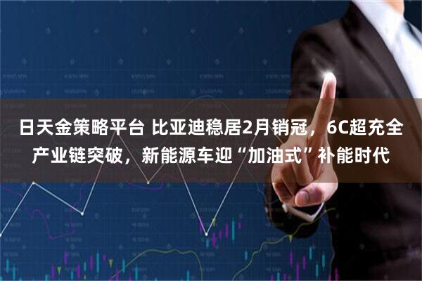 日天金策略平台 比亚迪稳居2月销冠，6C超充全产业链突破，新能源车迎“加油式”补能时代